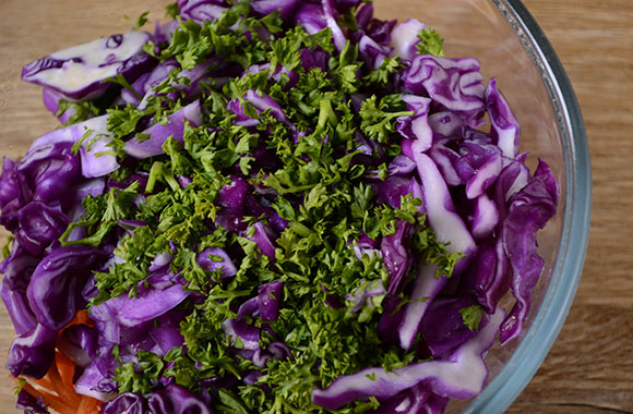 салат из кольраби рецепт фото 5